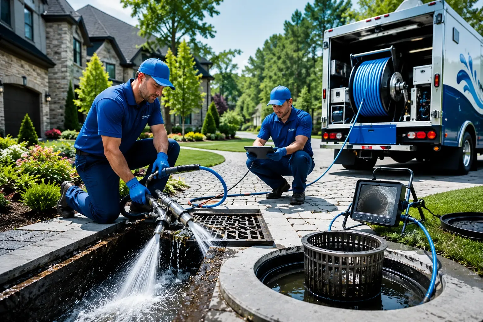 Local outdoor drain cleaning professionals in Pittsford, NY